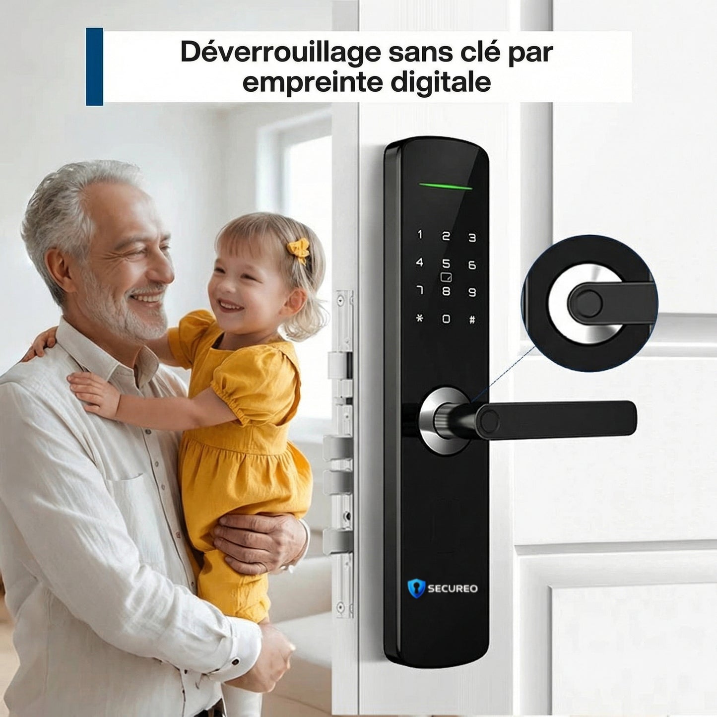 Serrure Connectée à Empreinte Digitale