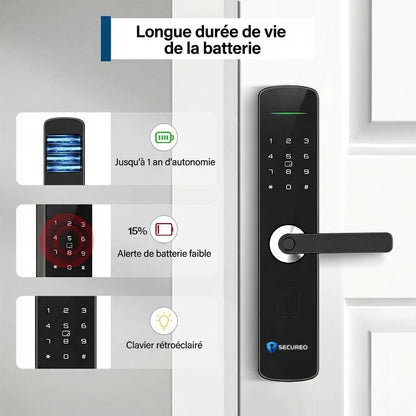 Serrure Connectée à Empreinte Digitale